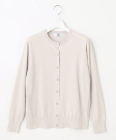 J.PRESS LADIES S 【洗える】 BASIC HI-COTTON カーディガン