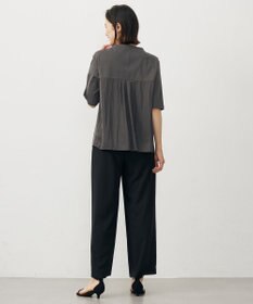 J.PRESS LADIES 【洗える・抗菌防臭・接触冷感・吸水速乾】ドライポンチ フレア カットソー