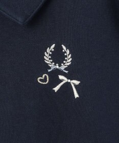 組曲 KIDS 【150-160㎝】ラウンドカラージップアップパーカー