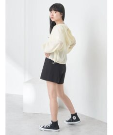 earth music&ecology シアーフードブルゾン