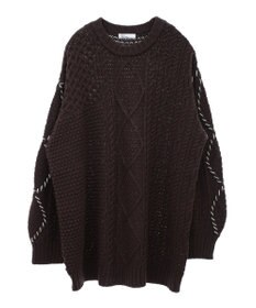 CRAFT STANDARD BOUTIQUE ハンドステッチケーブルニットチュニック