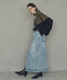 YECCA VECCA ロングデニムスカート