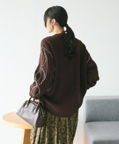 CRAFT STANDARD BOUTIQUE ハンドステッチケーブルニットチュニック