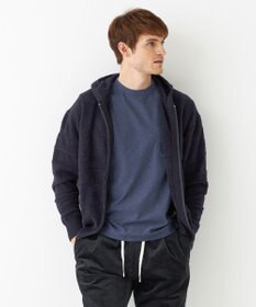 JOSEPH ABBOUD MOUNTAIN 【SPACE／UNISEX】ベアフリースカモフラージュ パーカー