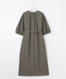 自由区 【洗える・XSサイズあり】タイプライターピースダイ ワンピース