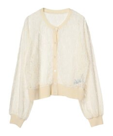earth music&ecology レースカーディガン