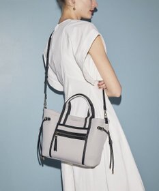TOPKAPI 【新色追加】【TREASURE TOPKAPI】ネオプレン フロントポケット 2way ショルダー付き ミニトートバッグ