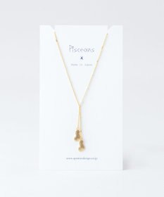 Pisceans クラウドプレートネックレス