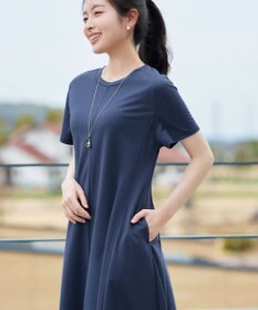 Tiaclasse L 【おのののかさん着用】冷凛(ひやりん)カノコAラインフレアワンピース