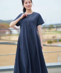 Tiaclasse L 【おのののかさん着用】冷凛(ひやりん)カノコAラインフレアワンピース