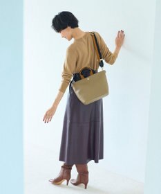 TOPKAPI 【Breath TOPKAPI】SCOTCH GRAIN スコッチグレイン プレーン 2トーンテープ ハンドル トートバッグ S