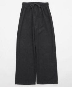 WEGO 【WEB限定/25年秋冬新作/ウエストゴム】裏ベロアワイドイージーパンツ