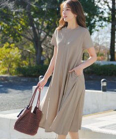 Tiaclasse L 【おのののかさん着用】冷凛(ひやりん)カノコAラインフレアワンピース