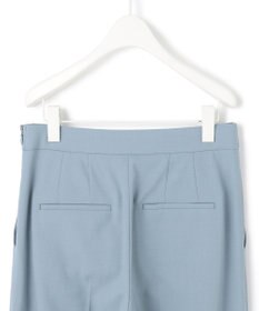 ICB 【洗える】ウール2WAYストレッチ ワイドストレートパンツ