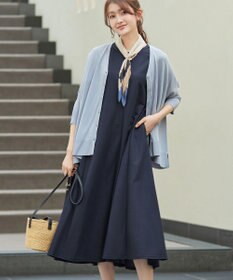 Tiaclasse L 【おのののかさん着用】冷凛(ひやりん)カノコAラインフレアワンピース