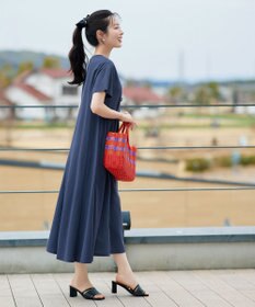 Tiaclasse L 【おのののかさん着用】冷凛(ひやりん)カノコAラインフレアワンピース