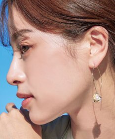 Tiaclasse 花弁ロングピアス
