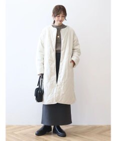 AMERICAN HOLIC 【WEB限定】あったかリバーシブルキルティングコート