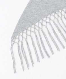 自由区 【SHIHOさん着用】ファインウールカシミヤフリンジ ストール