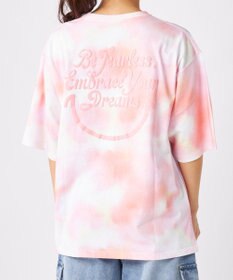 OP／FILA 【RUSTY】ニコちゃん×タイダイ柄半袖Tシャツ