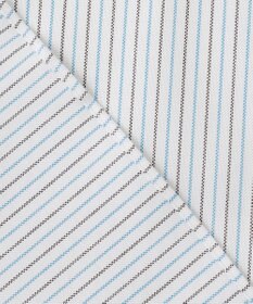 J.PRESS MEN 【WEB・一部店舗限定】ターコイズストライプシャツ/B.D.