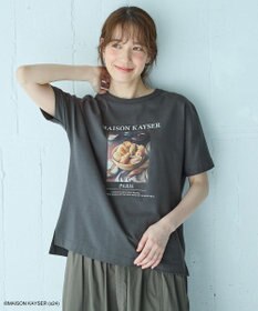 ANY 【MAISON KAYSERコラボ】フォトプリント半袖Tシャツ