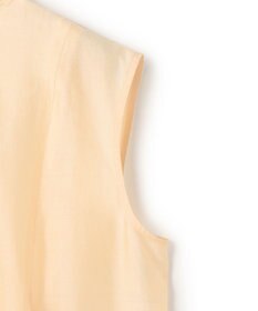 BEIGE， AMARYLLIS / シアー 切り替えフレアブラウス