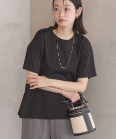 AMERICAN HOLIC 接触冷感バックフレア半袖プルオーバー