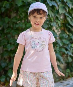 ANY KIDS ネックレス付き ネコTシャツ