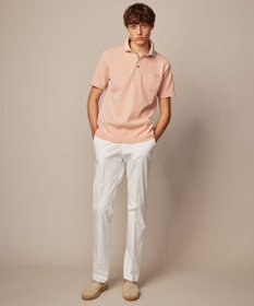 JOSEPH ABBOUD 【ギフトでも人気！オーガニックコットン使用】ダディ ポロシャツ