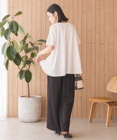 AMERICAN HOLIC 接触冷感バックフレア半袖プルオーバー