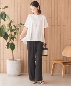 AMERICAN HOLIC 接触冷感バックフレア半袖プルオーバー