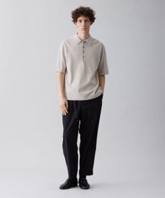 UNFILO MENS 【接触冷感】イージーケア ニットポロ [23年春夏商品]