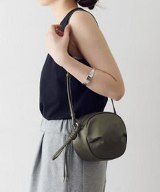 russet クラウズナイロンサークルミニショルダーバッグ(CE-1728)