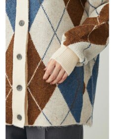 Green Parks 柄アソートニットカーディガン