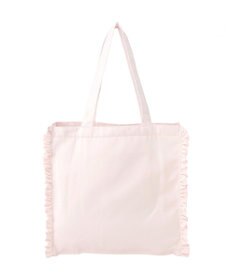 Maison de FLEUR サテンフリルスクエアトートバッグ