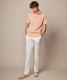 JOSEPH ABBOUD 【ギフトでも人気！オーガニックコットン使用】ダディ ポロシャツ