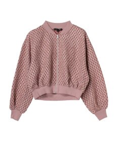 Green Parks ・ＳＵＧＡＲ　ＳＰＯＯＮ　エンボスチェックブルゾン