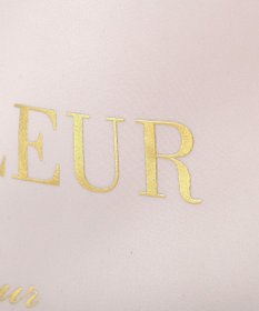 Maison de FLEUR サテンフリルスクエアトートバッグ