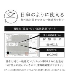 MOONBAT 【一級遮光/UVカット】UVラフィネハット（つばの広さノーマル）速乾/接触冷感/手洗いOK/サイズ調整可能/抗菌防臭加工