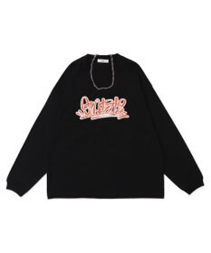 WEGO 【２点SET】アクセ付きグラフィックプリントT（LS）