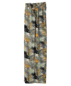 CRAFT STANDARD BOUTIQUE レーヨン柄プリントワイドパンツ