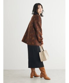 Green Parks 柄アソートニットカーディガン