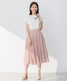 組曲 L 【洗える・型崩れしにくい】CHAI ニットTシャツ