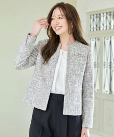 ANY L ツイードミックスジャケット