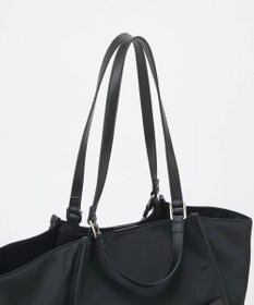 TOPKAPI 【TREASURE TOPKAPI】ナイロン 2way レザーハンドル トートバッグ