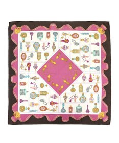 Marca 【伝統横濱スカーフ】香水瓶   大判 シルクツイル スカーフ