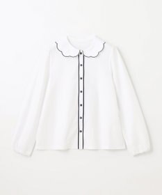 組曲 KIDS 【150-160cm】ツイル天竺 ブラウス