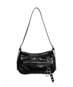 WEGO チャーム付きハトメベルトバッグ