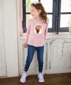 ANY KIDS ミラクルスパンコール長袖Tシャツ